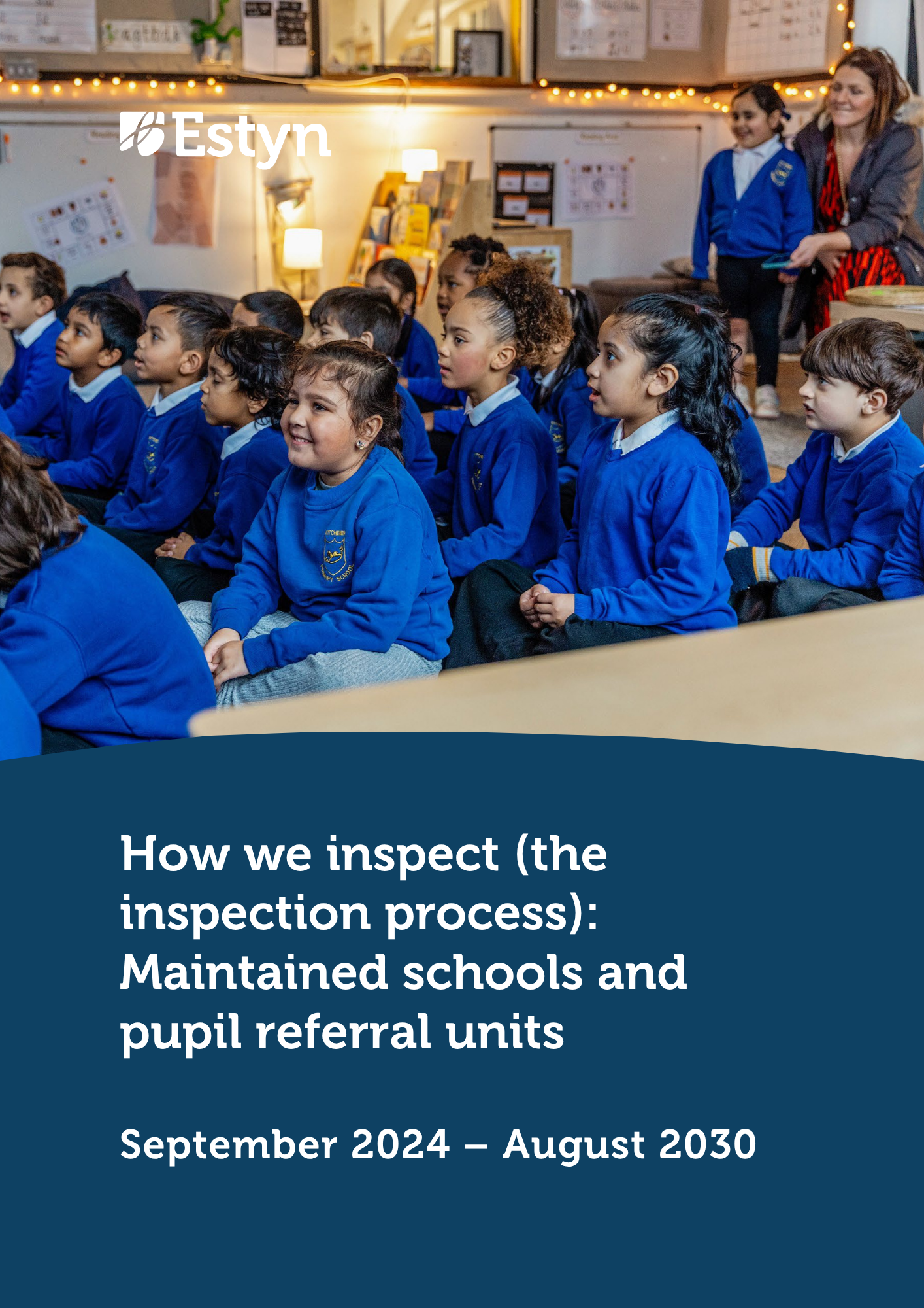 Primary school pupils taking part in a classroom learning activity.