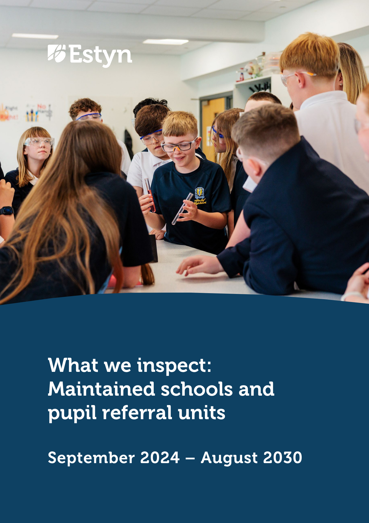 Pupils taking part in a science experiment during a classroom lesson.